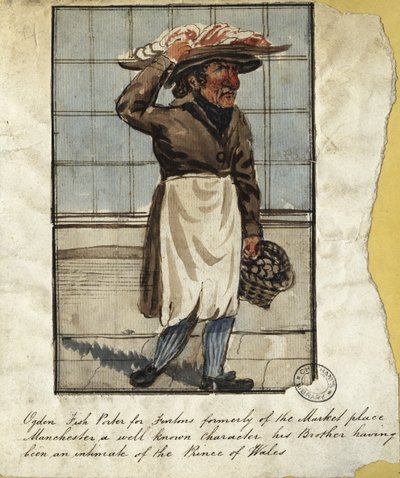 Ballad seller by Thomas Barritt